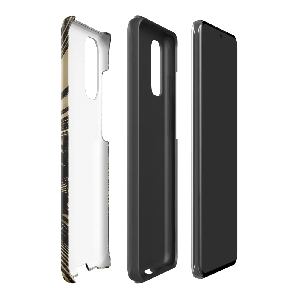 Urban Symphony: Aerial Perspective of City Life | Phone Case |  S20 Plus | Tough Case | Glossy