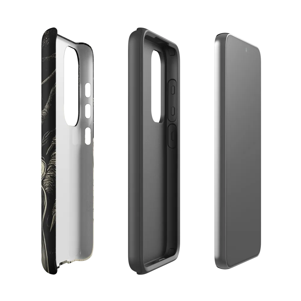 Confrontation in Shadows | Phone Case |  S23 | Tough Case | Matte