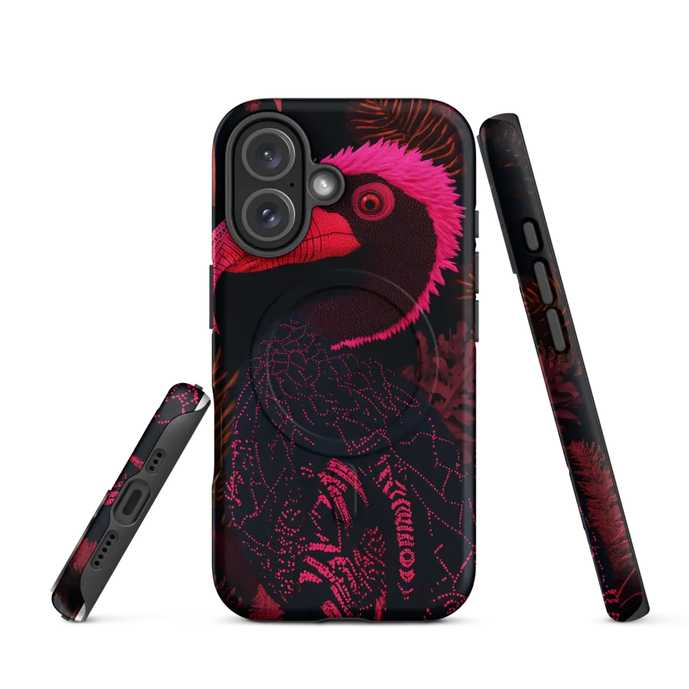 Tropical Echoes: A Modern Avian Portrait