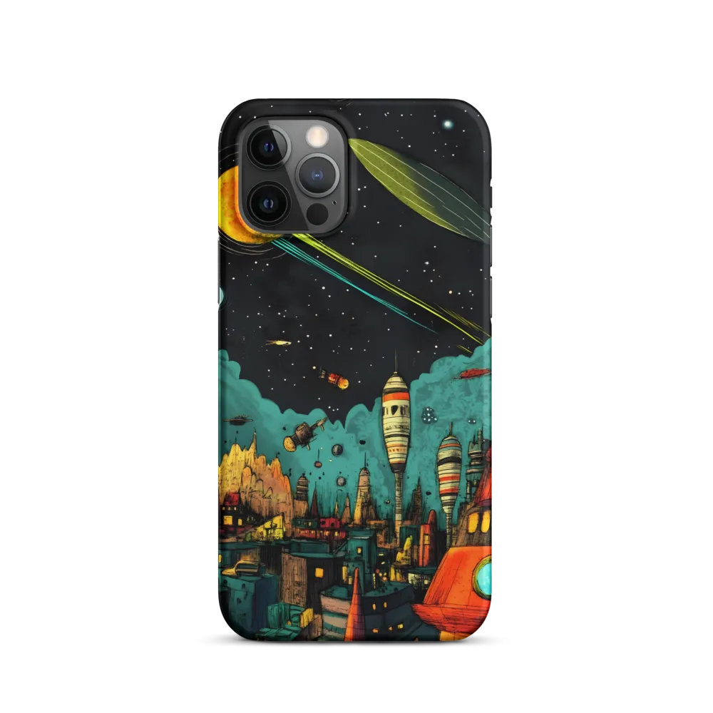 Galactic Cityscape: A Journey Through Imagination