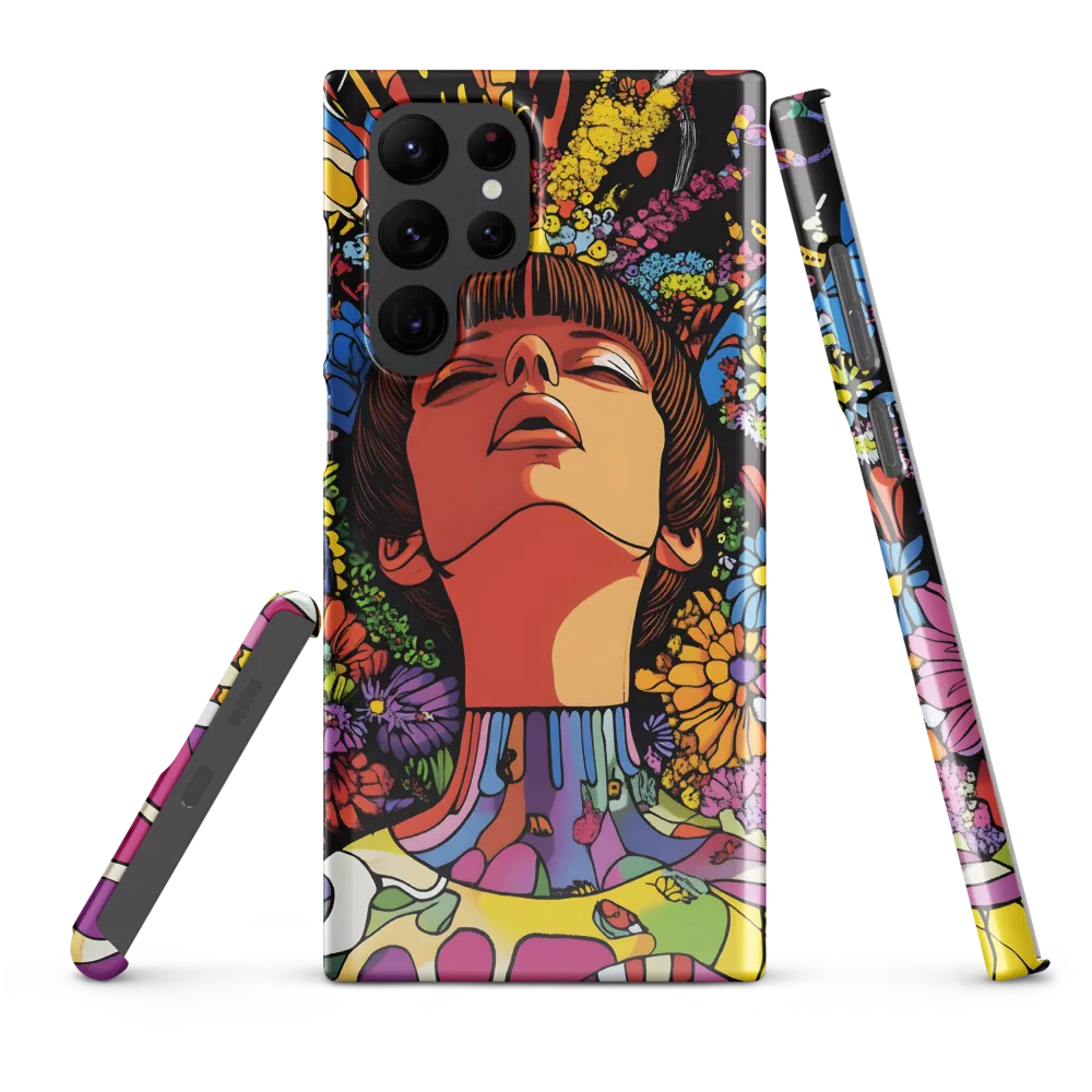 Vibrant Ecstasy: A Psychedelic Portrait