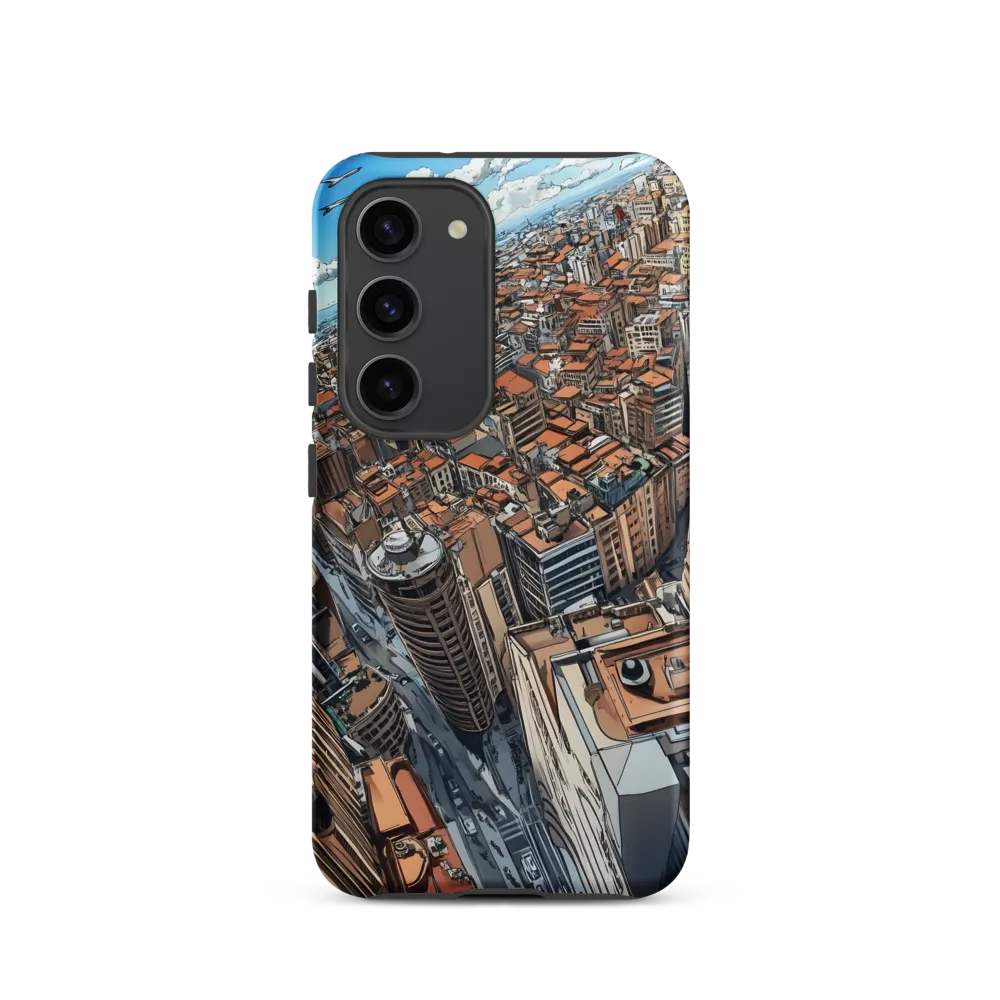Aerial Symphony of Urban Life