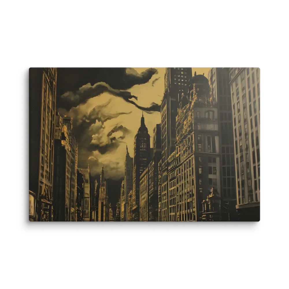 Echoes of a Forgotten Skyline | Canvas | 20″×30″