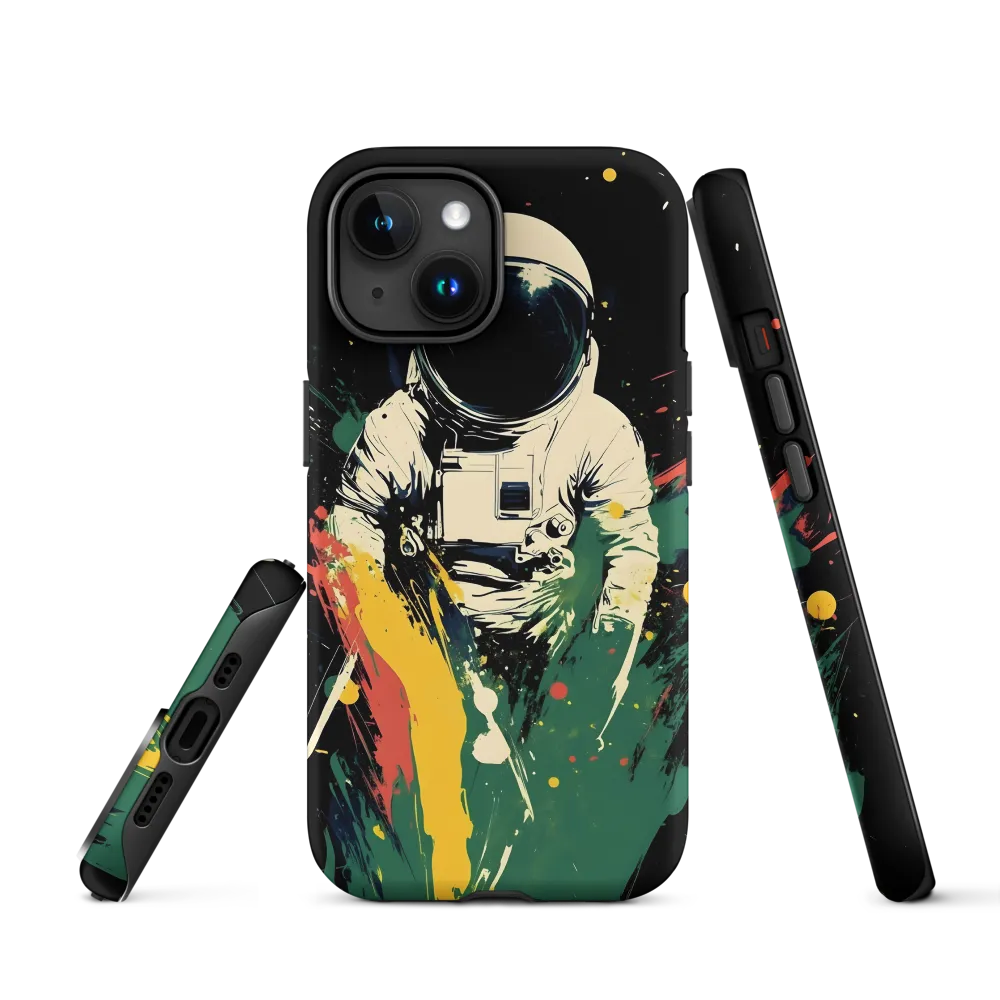 Cosmic Splash: The Astronaut's Journey