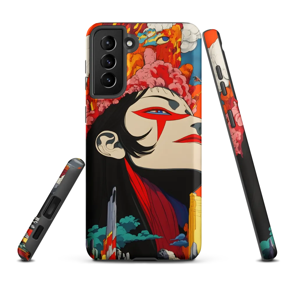 Eruption of Power | Phone Case |  S21 Plus | Tough Case | Matte