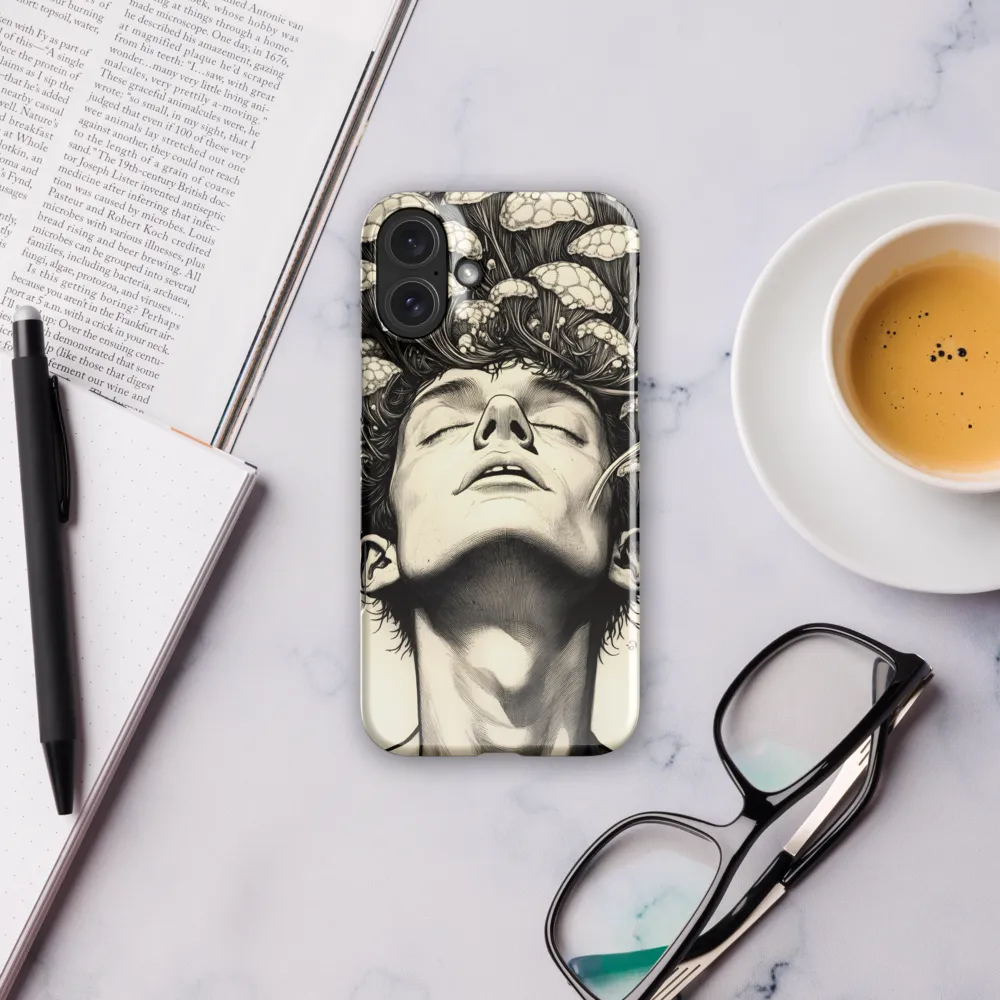 Whispers of Fungi | Phone Case |  16 Plus | Snap Case | Glossy