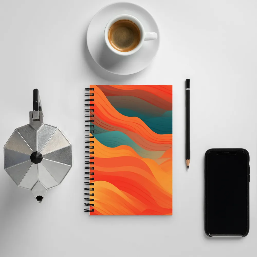 Waves of Warmth | Spiral Notebook