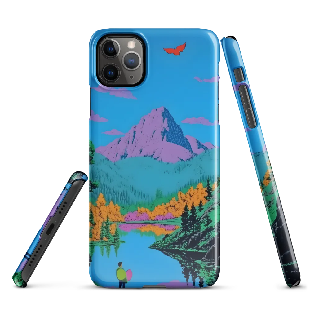 Whispers of Color: A Surreal Escape | Phone Case |  11 Pro Max | Snap Case | Glossy