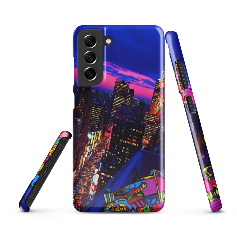 Neon Twilight: A City in Vibrance