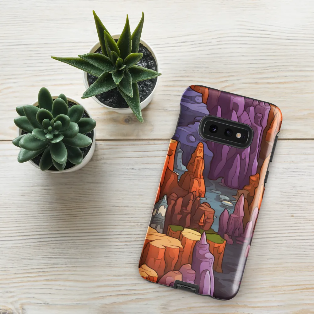Vibrant Rockscape: A Digital Odyssey