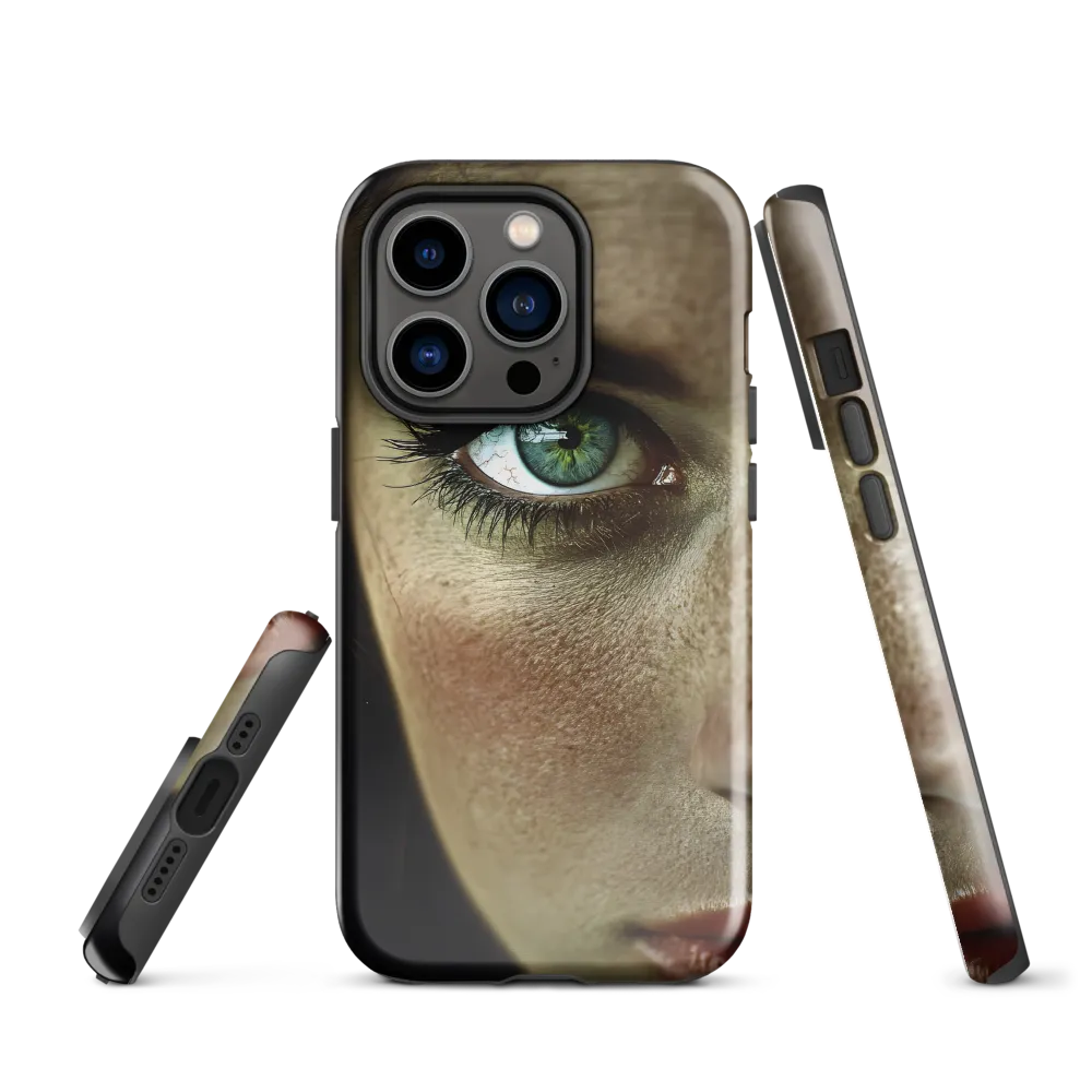 Eye of Intensity | Phone Case |  14 Pro | Tough Case | Glossy