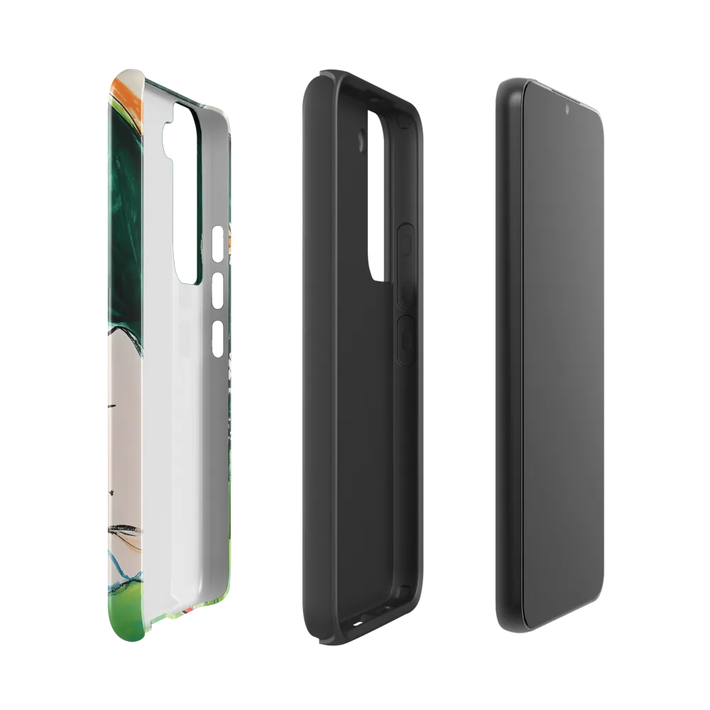 Silent Sorrow | Phone Case |  S22 | Tough Case | Glossy