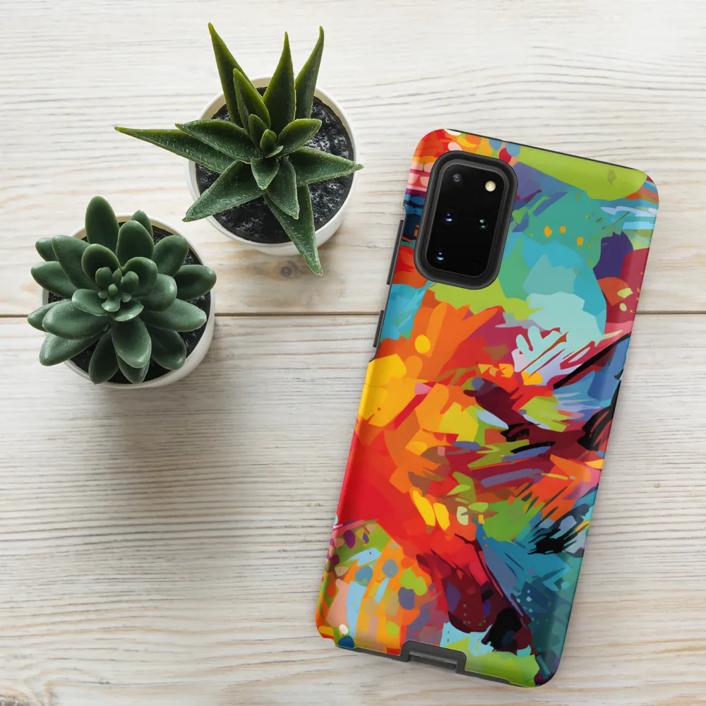 Colorful Lizard: An Abstract Adventure | Phone Case |  S20 Plus | Tough Case | Matte