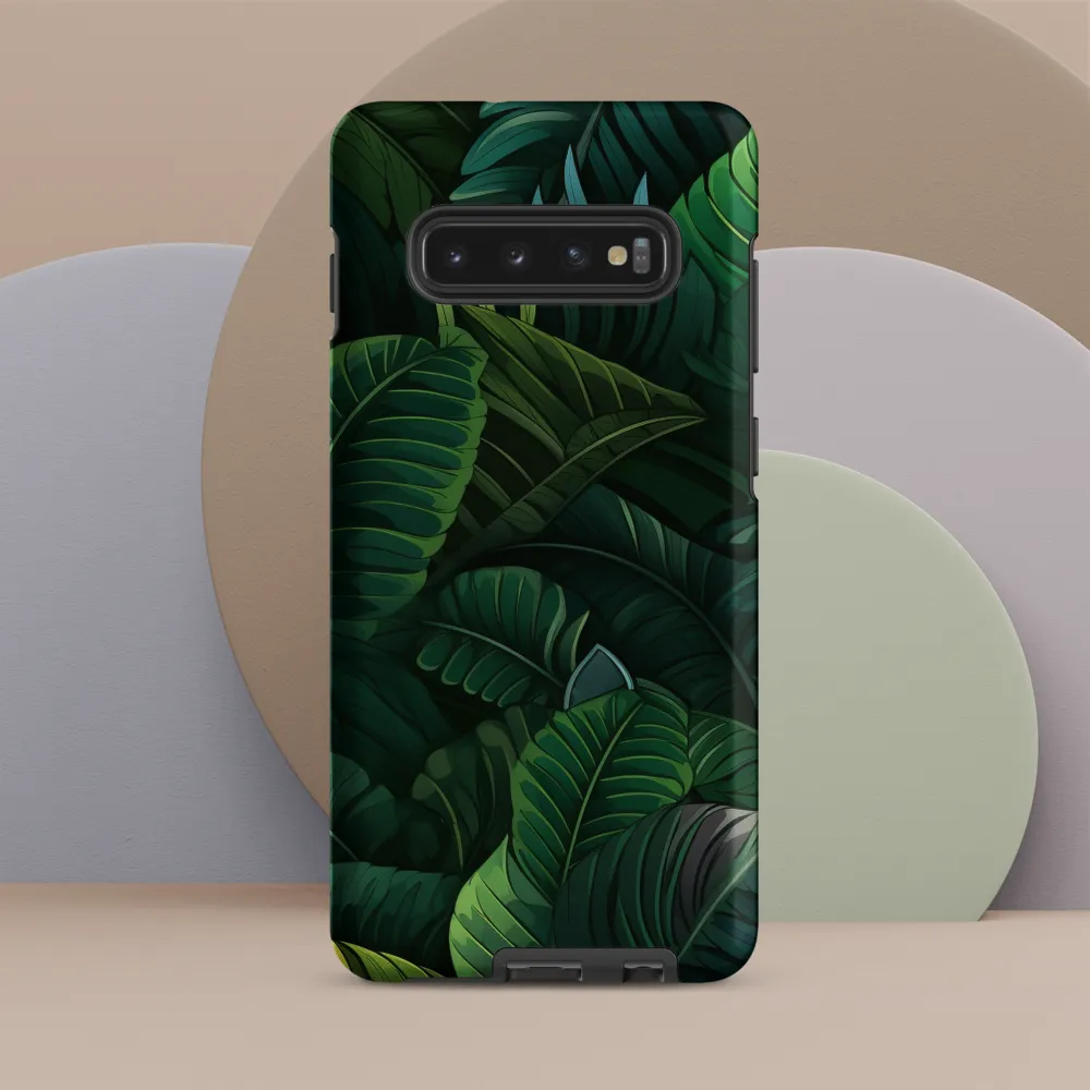 Lush Canopy: A Tropical Foliage Study