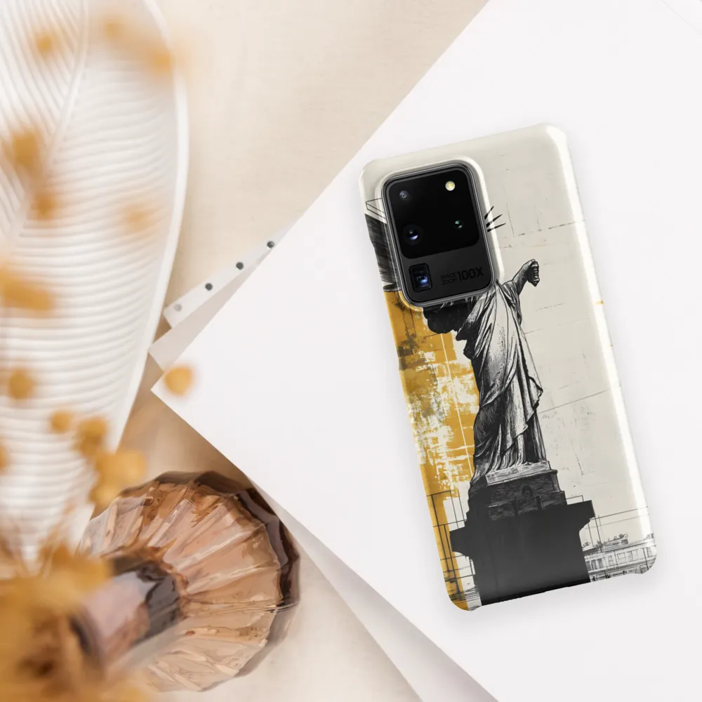 Guardian of Freedom: A Modern Interpretation | Phone Case |  S20 Ultra | Snap Case | Glossy
