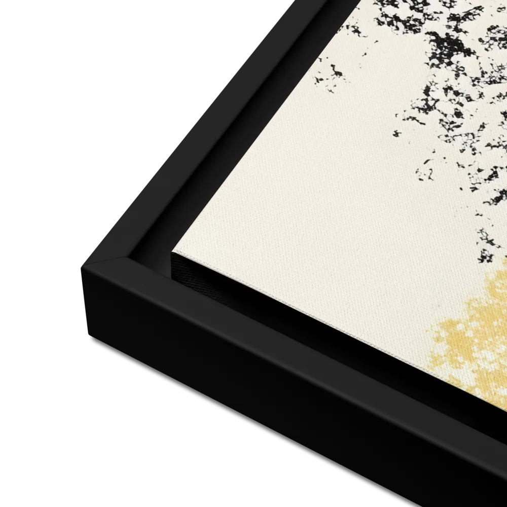 Whispers of Solitude | Canvas with Black Frame | 18″×24″