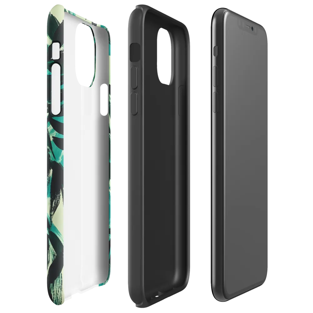 Curious Giraffe in Lush Greenery | Phone Case |  11 Pro Max | Tough Case | Matte
