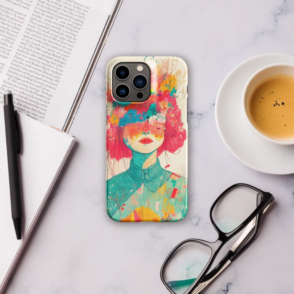Whimsical Floral Portrait