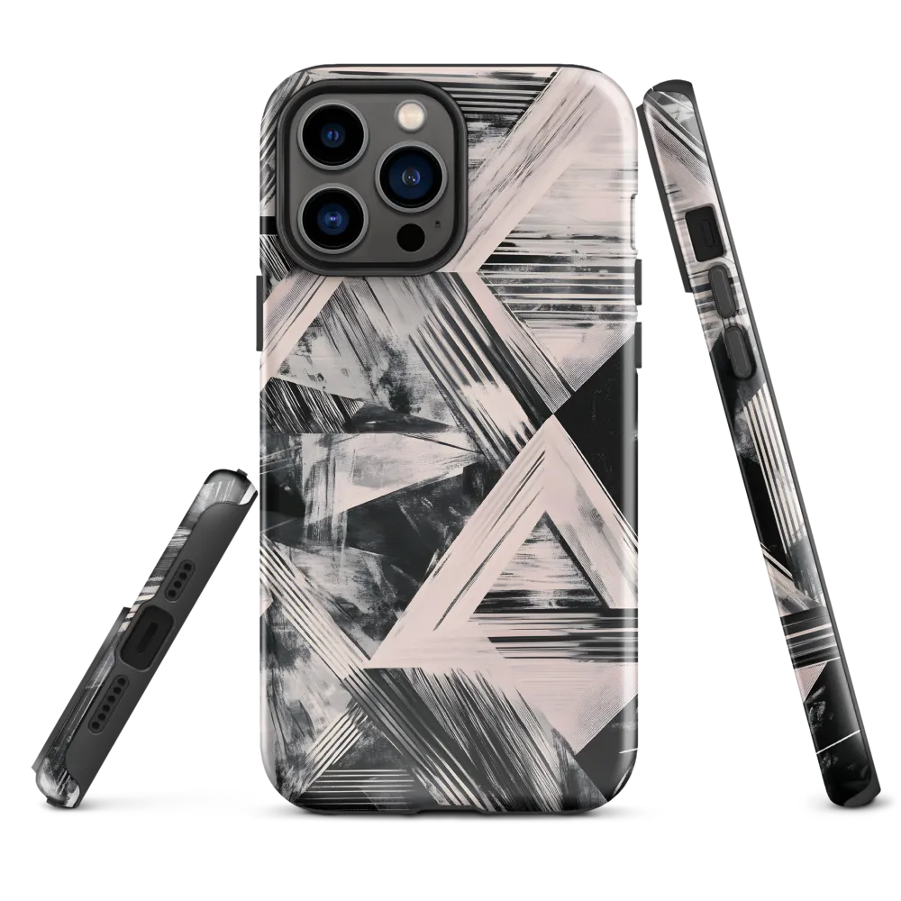 Geometric Harmony | Phone Case |  13 Pro Max | Tough Case | Glossy