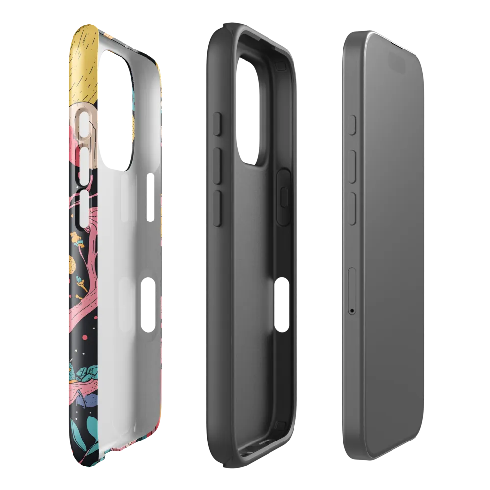 Whimsical Cosmic Owl | Phone Case |  16 Pro | Tough Case | Glossy