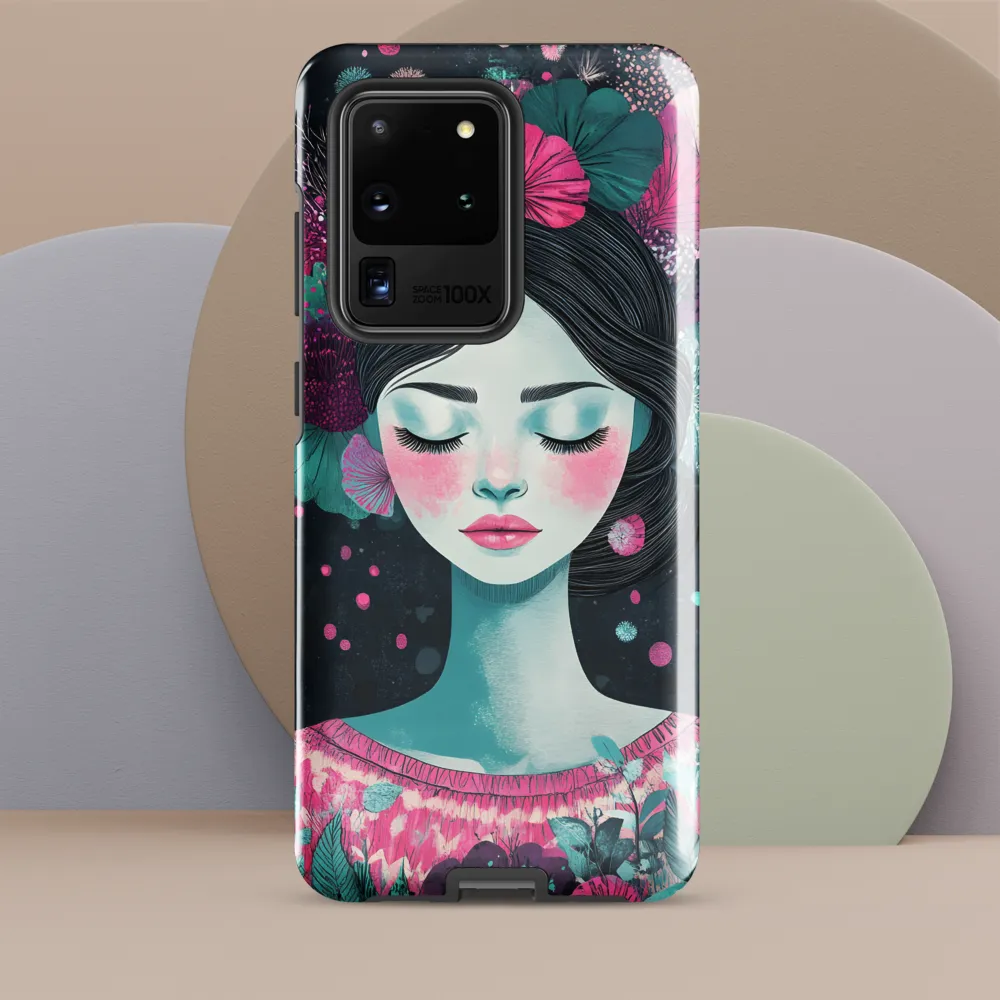 Embrace of Floral Serenity