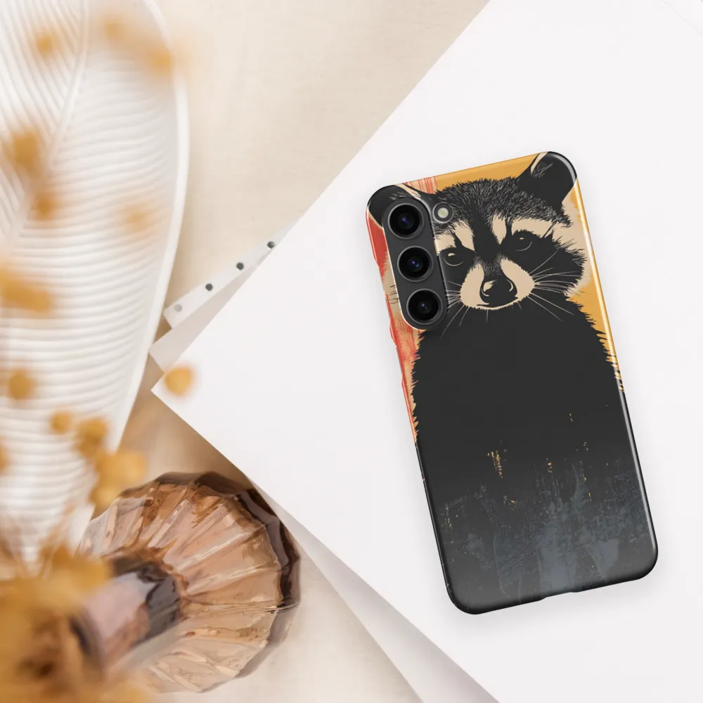Whimsical Raccoon Portrait