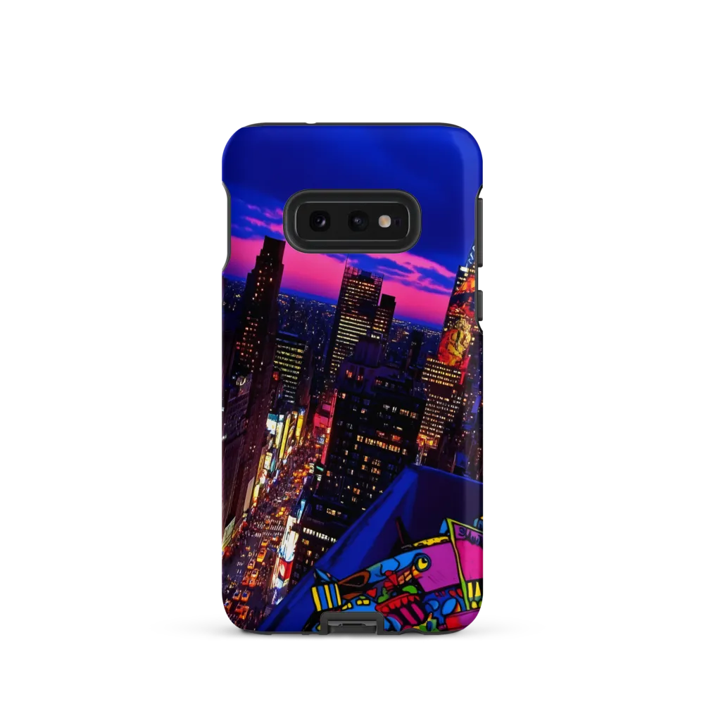 Neon Twilight: A City in Vibrance