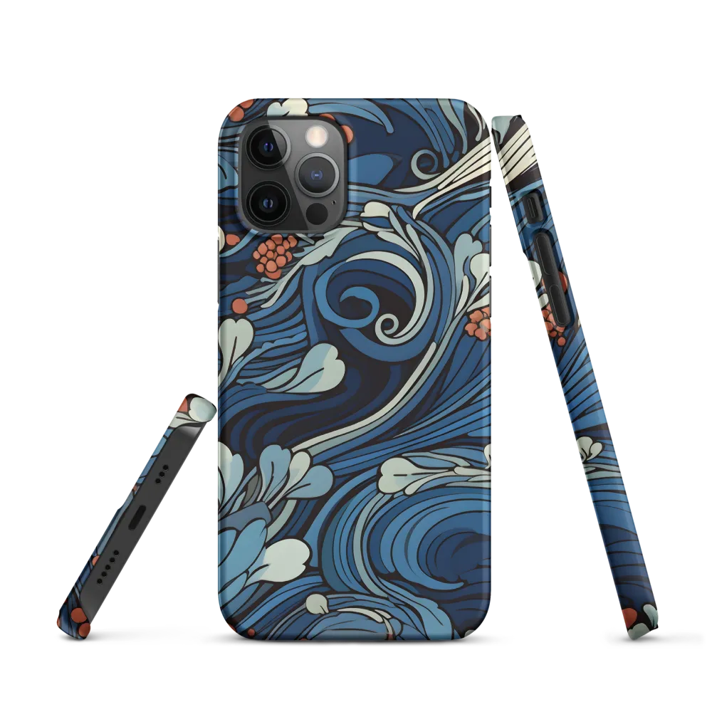 Nature's Elegance: An Oceanic Tapestry | Phone Case |  12 Pro | Snap Case | Matte