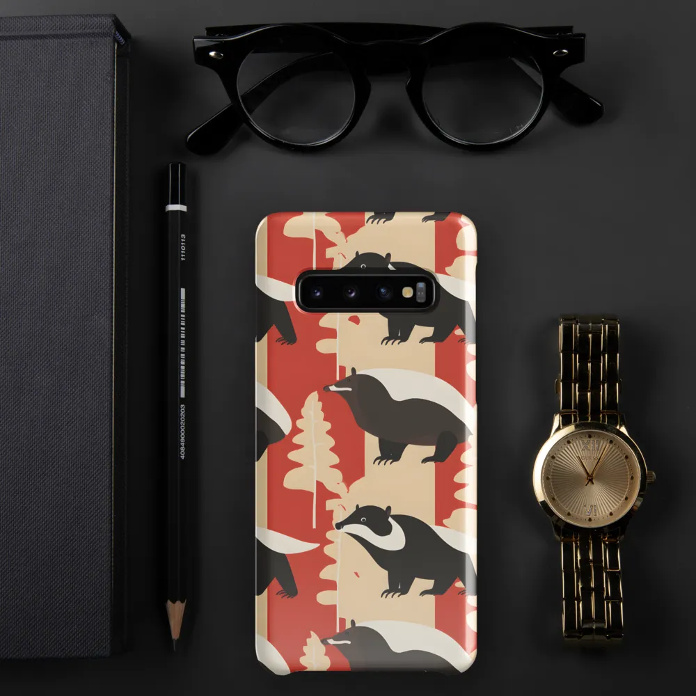 Wildlife Pattern: The Badger Tale