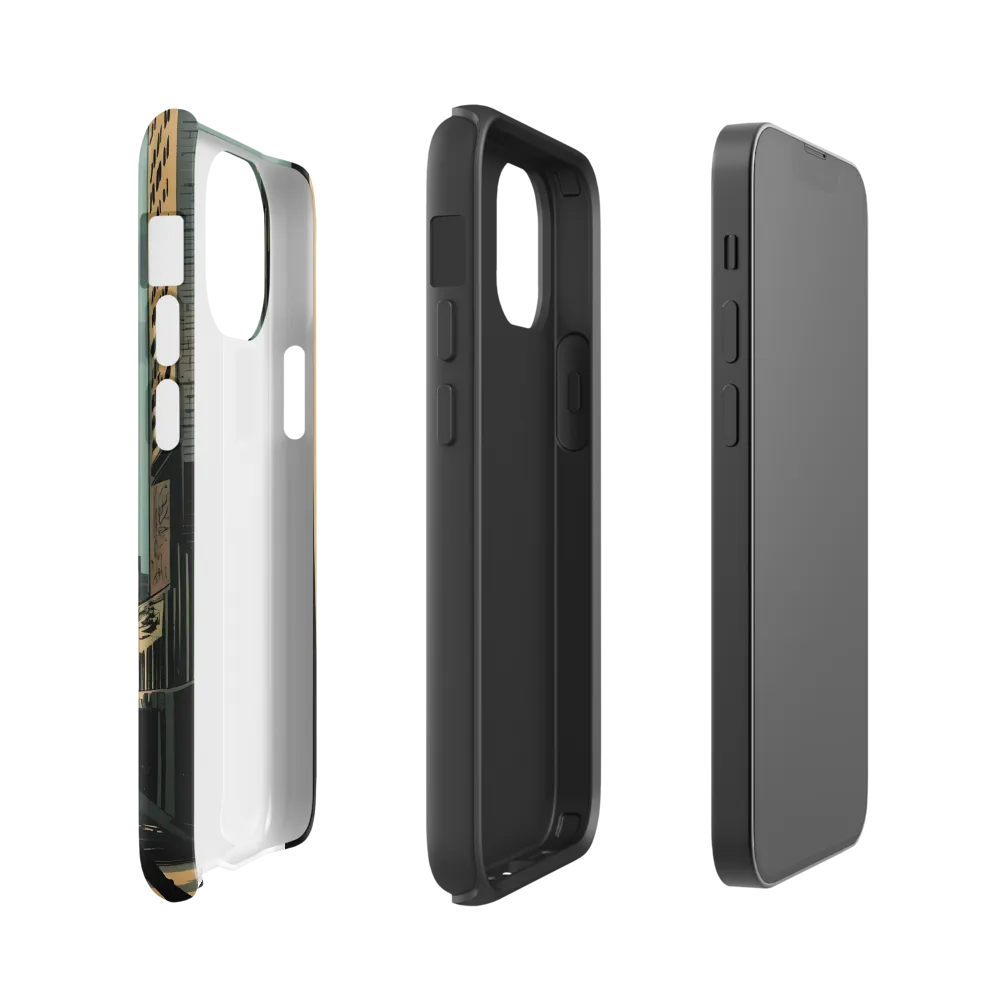 Shadows of Intrigue | Phone Case |  13 mini | Tough Case | Matte