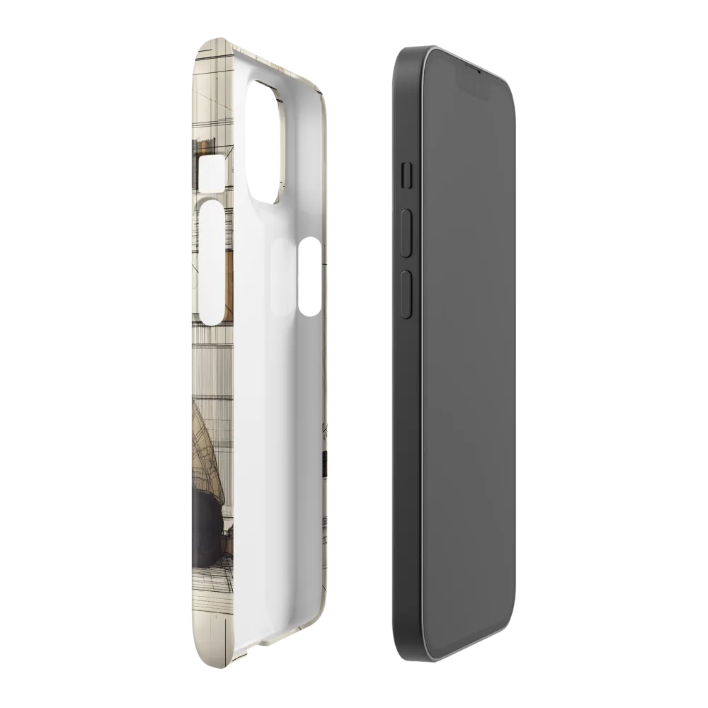 Quiet Reflections in Line | Phone Case |  14 | Snap Case | Glossy