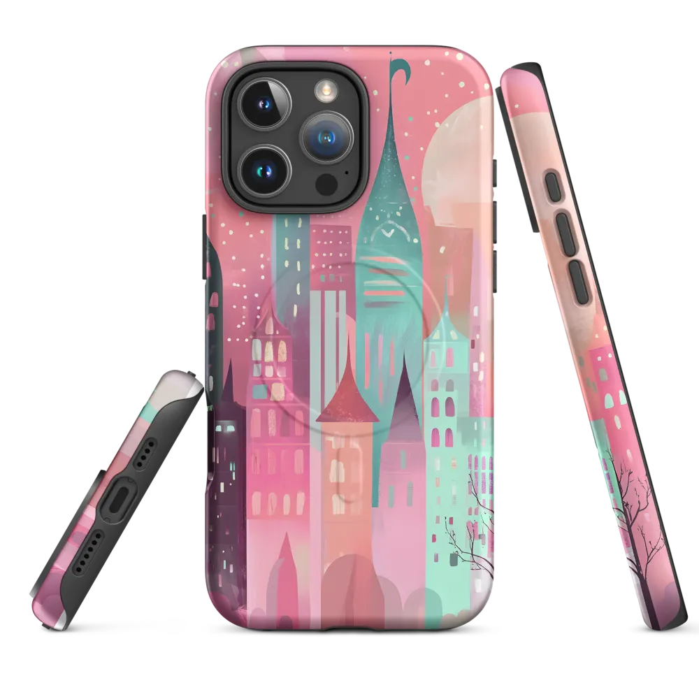 Whimsical City at Dusk