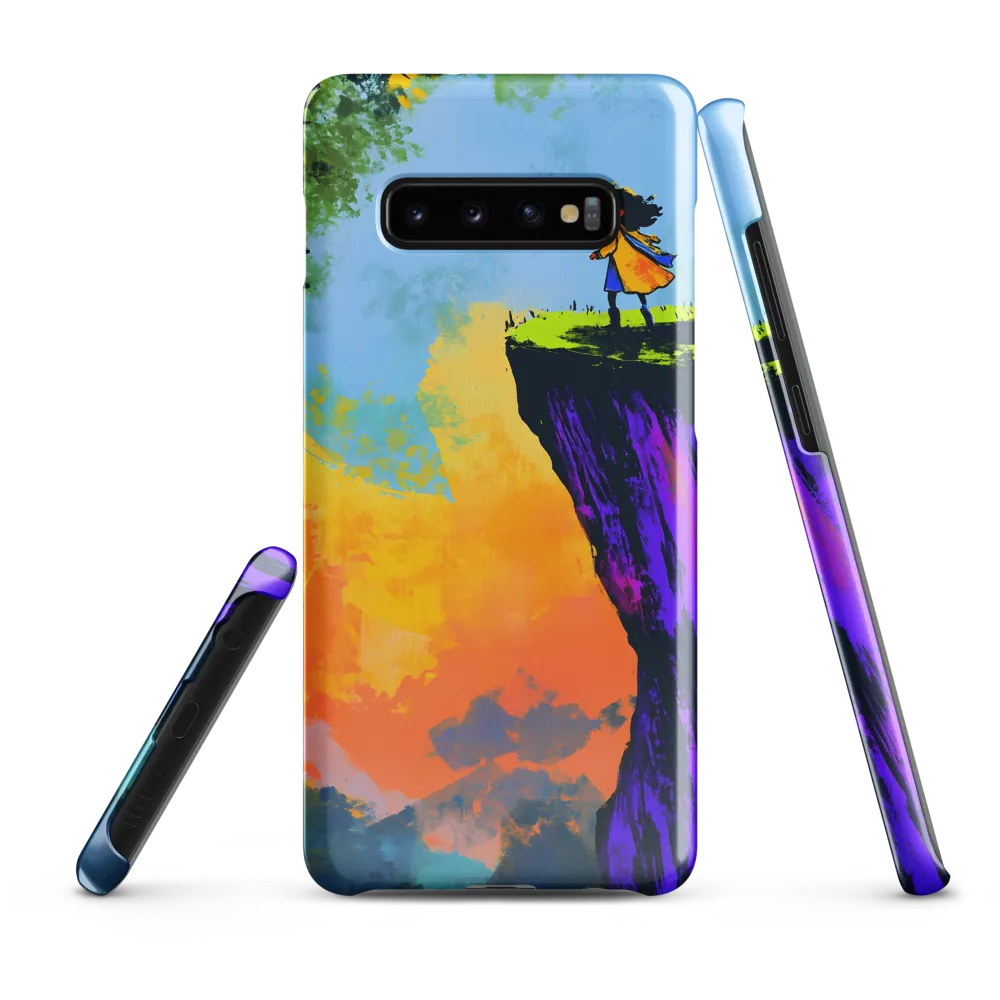 Curiosity at the Edge | Phone Case |  S10 Plus | Snap Case | Glossy