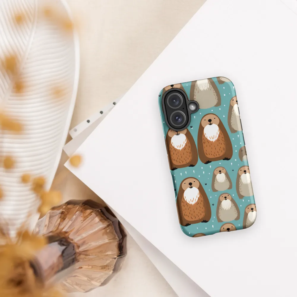 Whimsical Otter Pattern