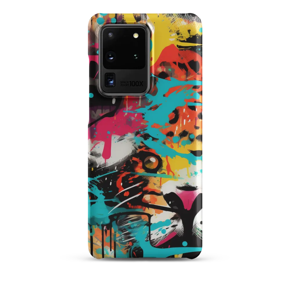 Fierce Fusion: Tiger and Lion in Graffiti