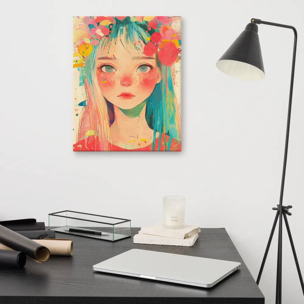 Whimsical Blossom | Canvas | 16″×20″