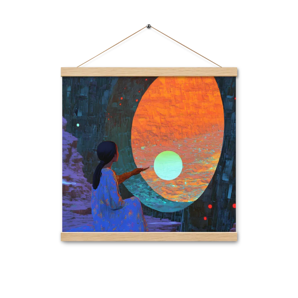 The Portal of Dreams | Poster With Oak Wood Hanger | 16″×16″