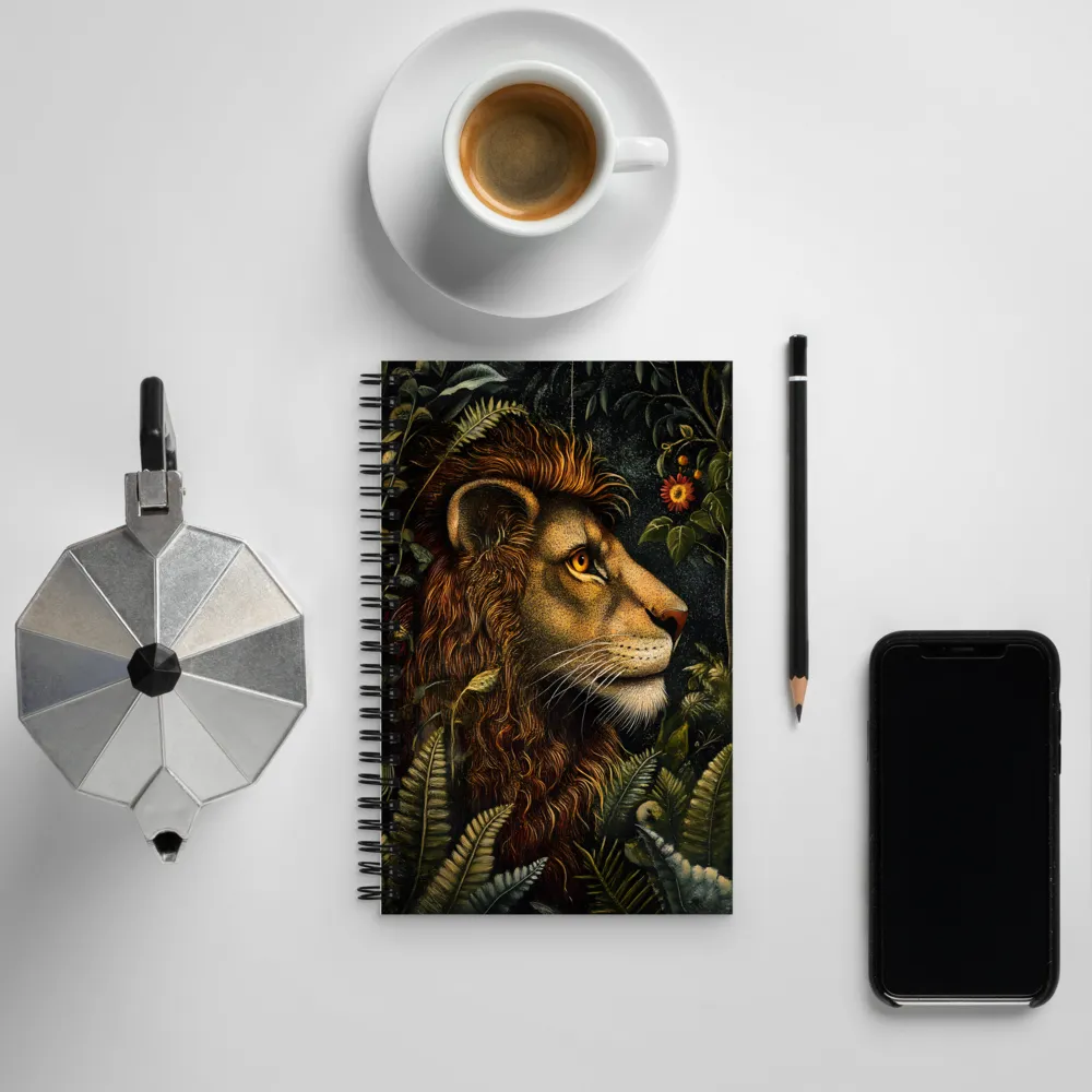 Majestic Roar of the Wild | Spiral Notebook