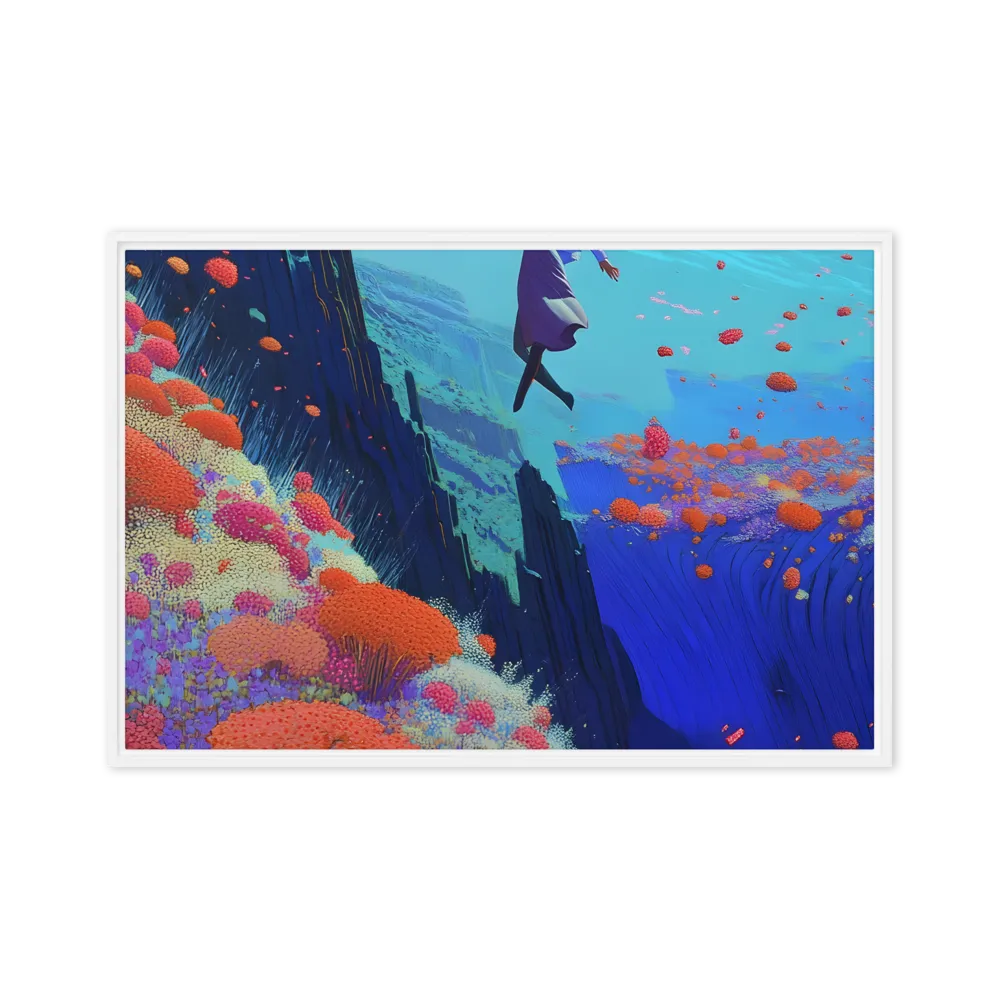 Whispers of Freedom | Canvas with White Frame | 24″×36″
