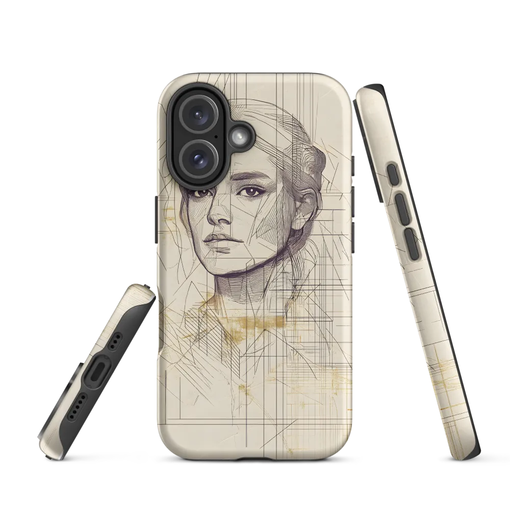 The Geometry of Reflection | Phone Case |  16 | Tough Case | Matte