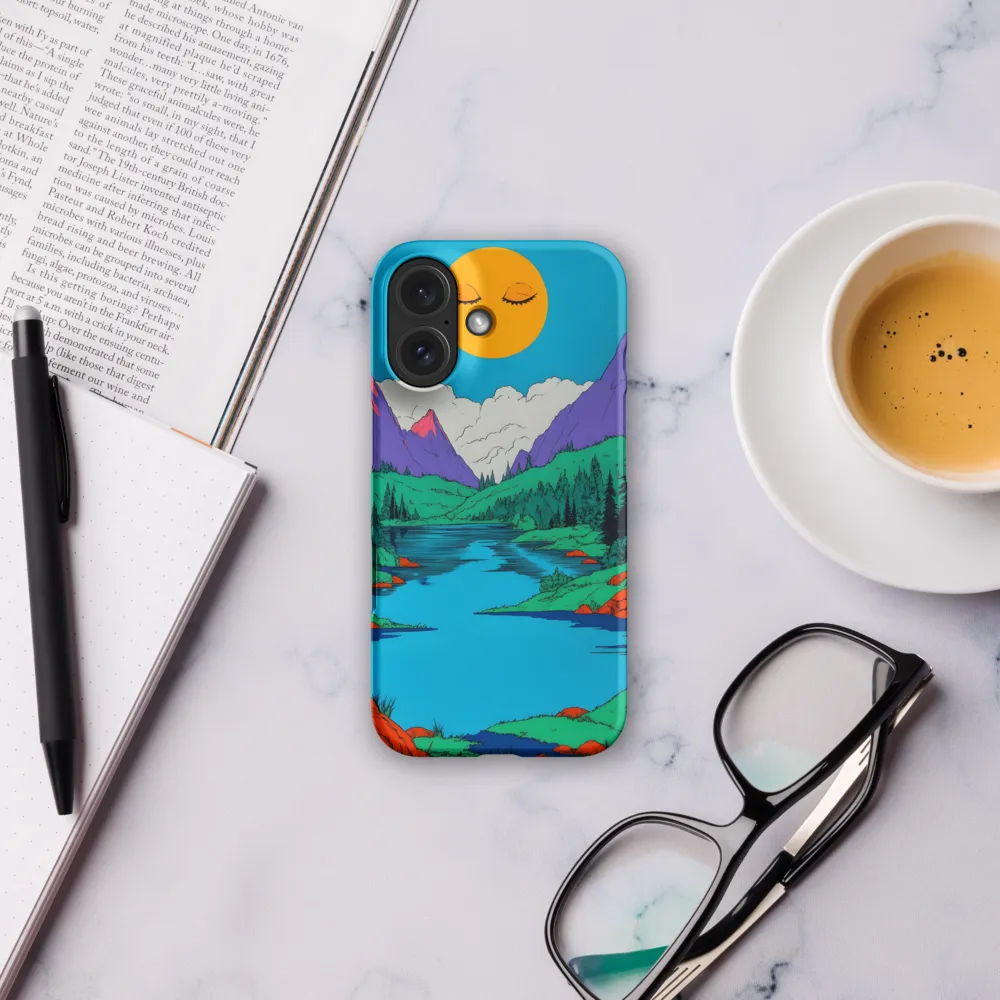 Whimsical Serenity in Vibrant Colors