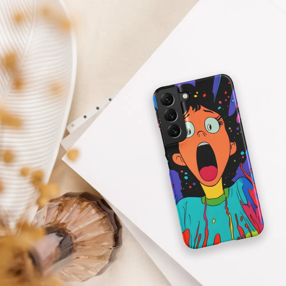 Eruption of Emotion | Phone Case |  S22 | Snap Case | Matte