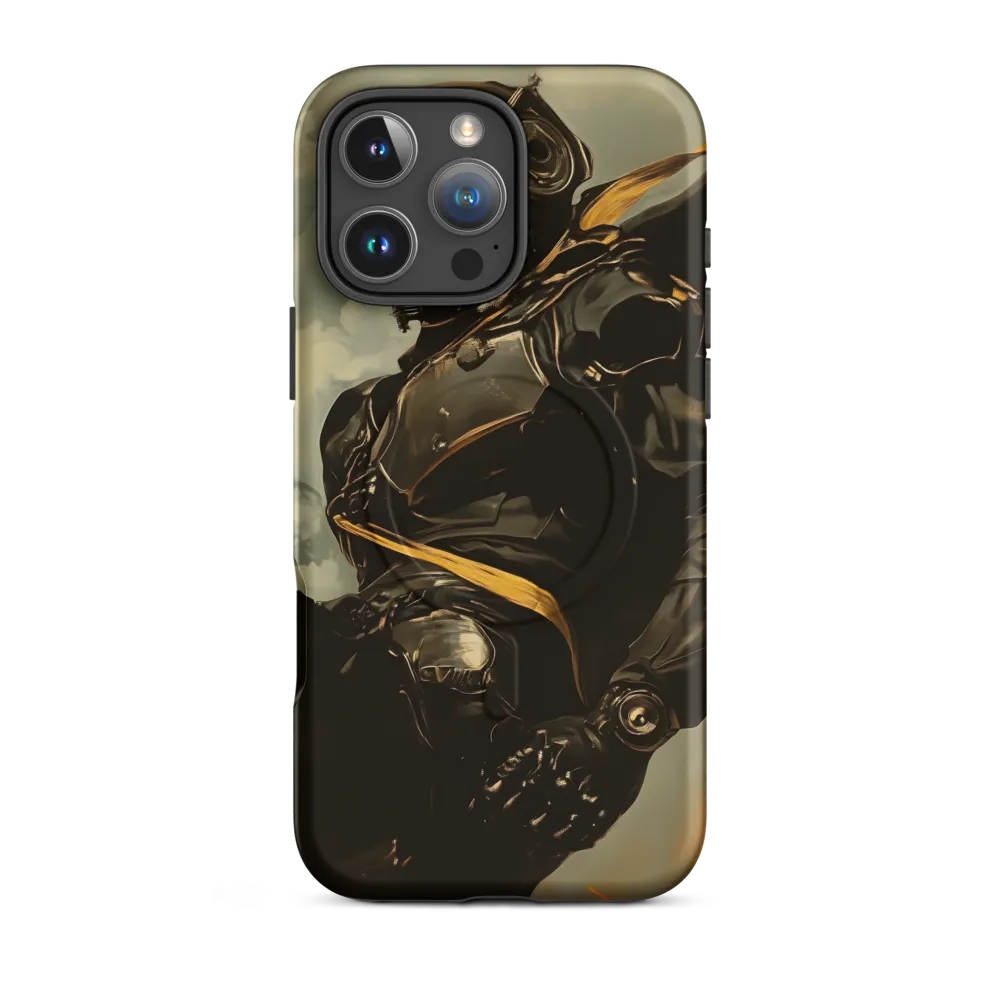 Ethereal Explorer: The Enigmatic Astronaut | Phone Case |  16 Pro Max | MagSafe® Tough Case | Matte