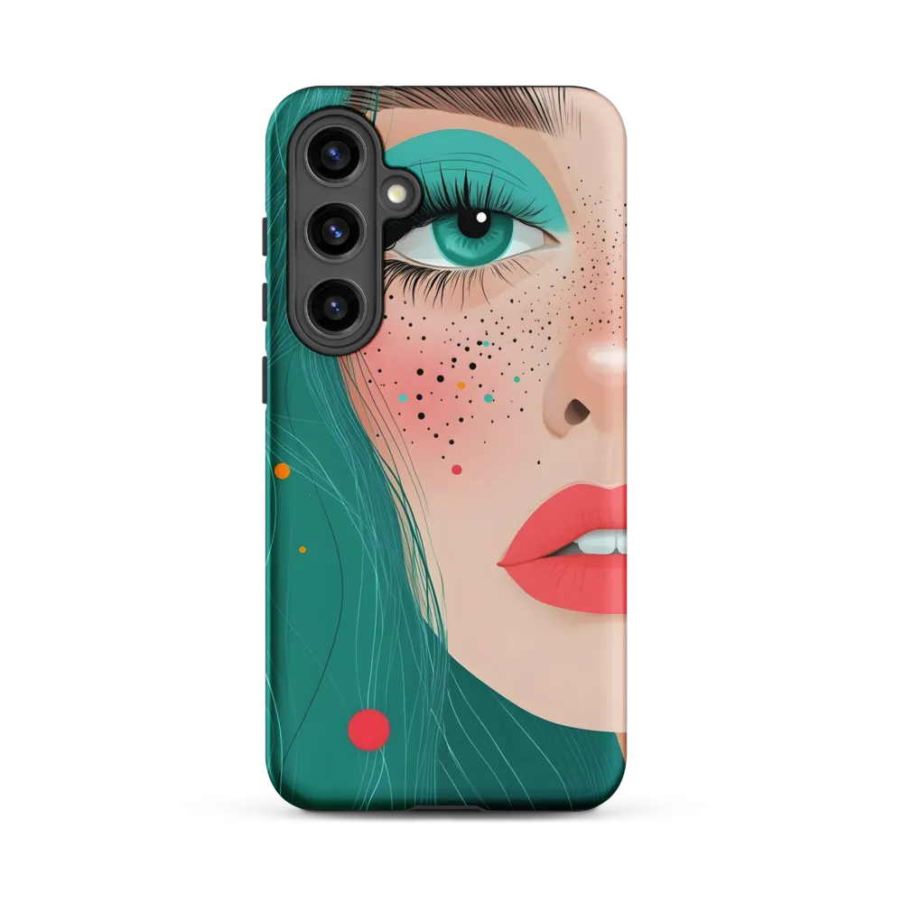 A Playful Portrait: Turquoise Temptation