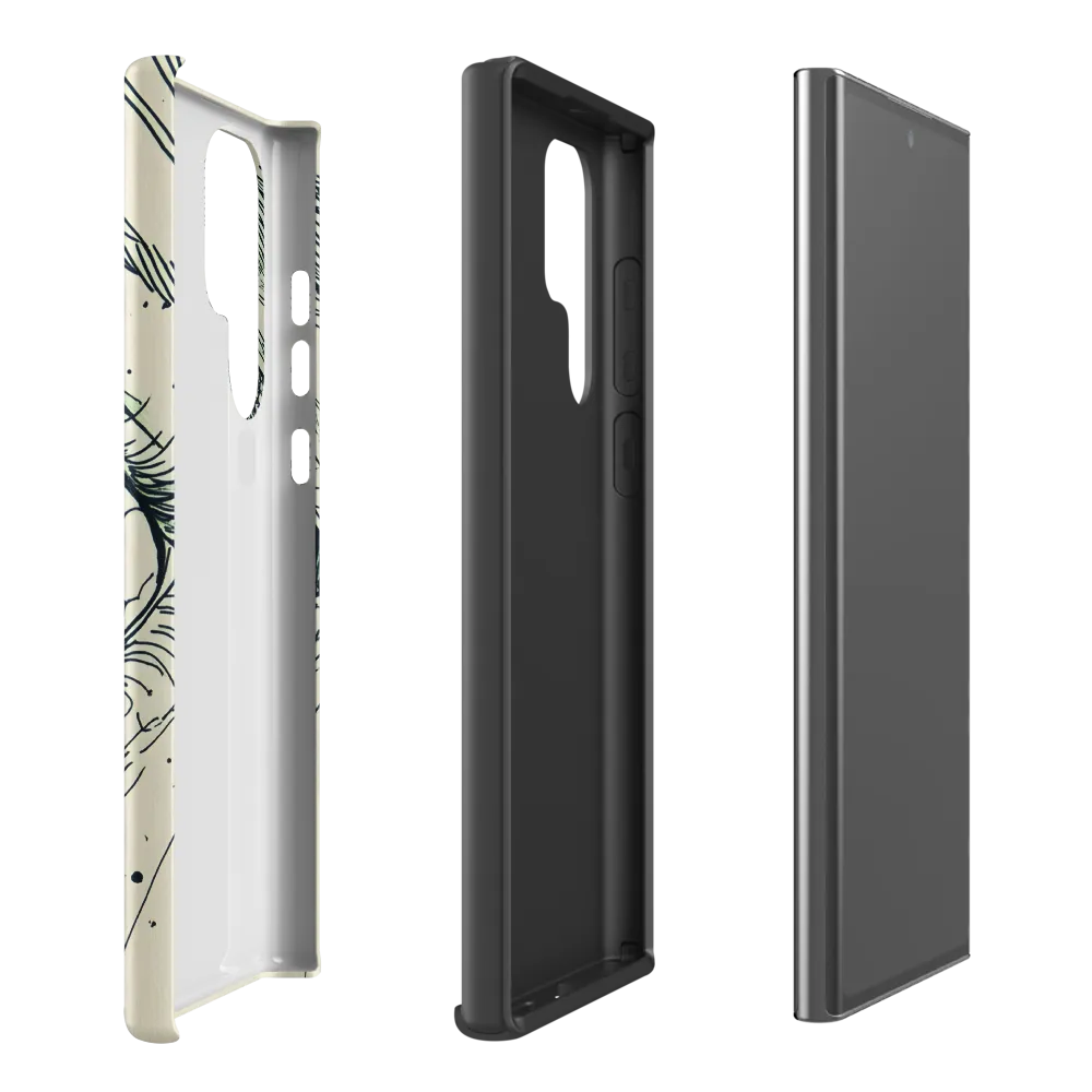 Observant Gaze | Phone Case |  S22 Ultra | Tough Case | Matte
