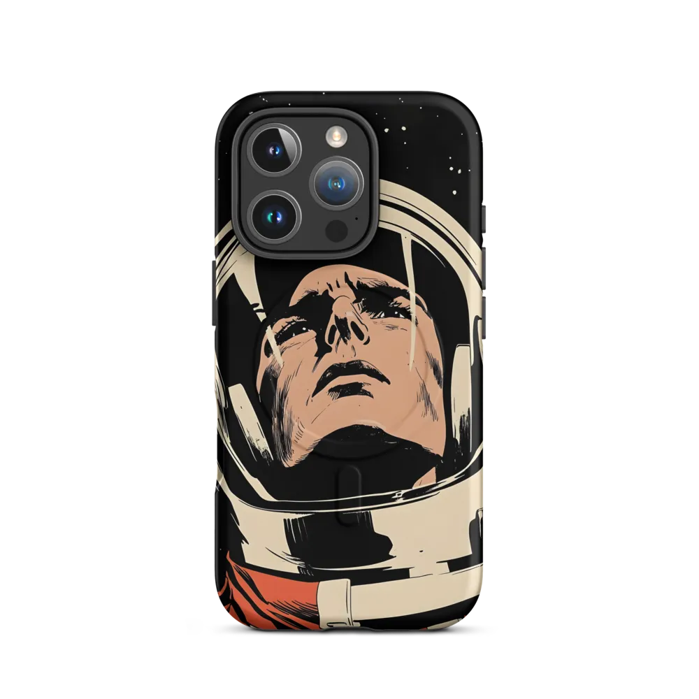 Gaze of the Astronaut | Phone Case |  16 Pro | MagSafe® Tough Case | Matte