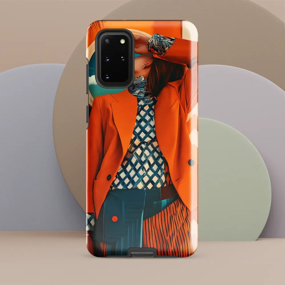 Vibrant Interplay: A Fusion of Fashion and Nature