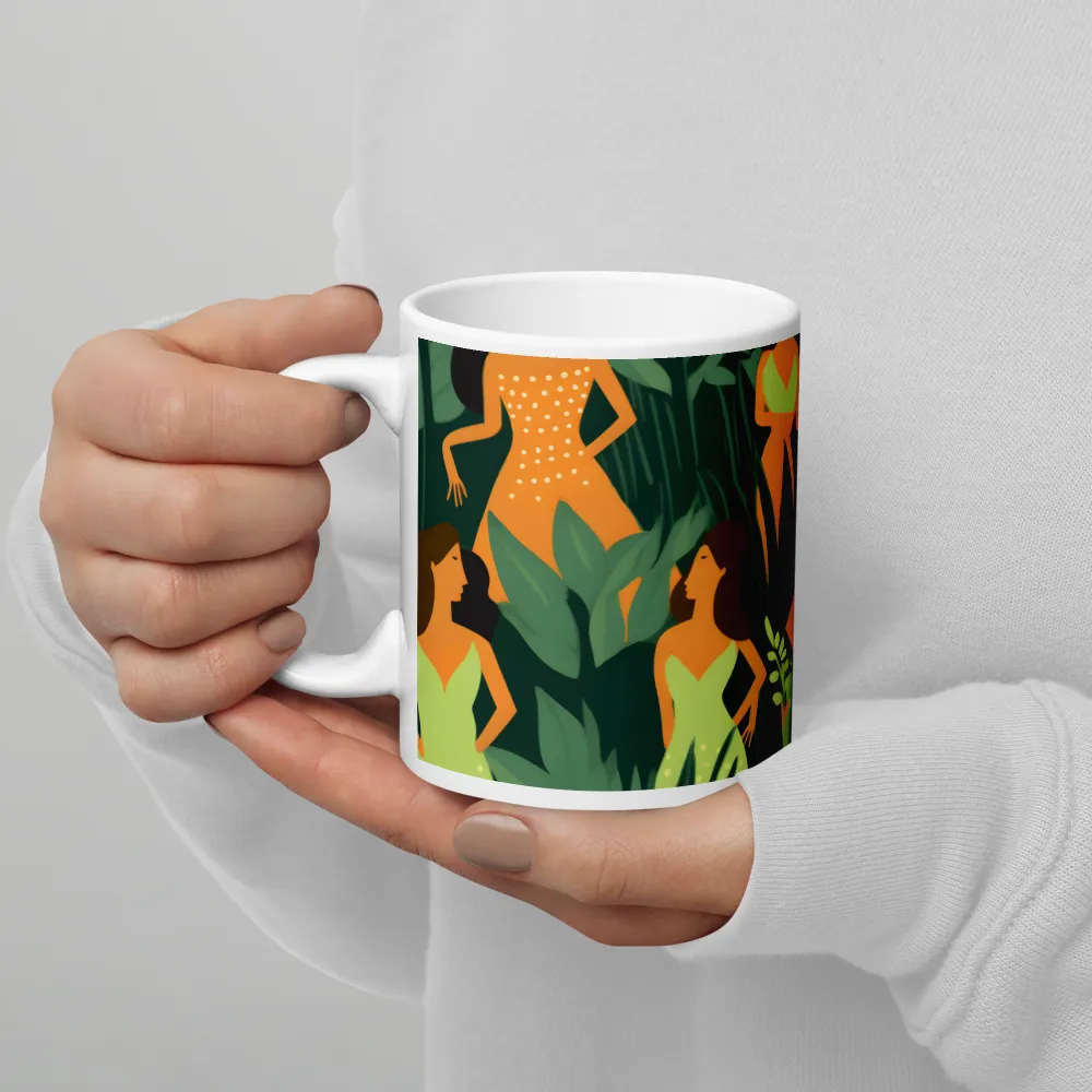 Playful Harmony in Patterns | Mugs | Multiple Sizes & Colors