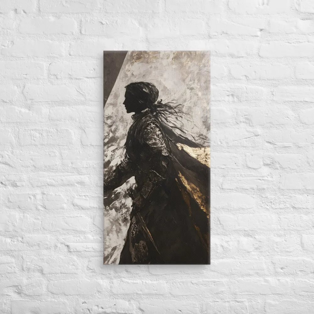 The Silhouette of Valor | Canvas | 16″×32″