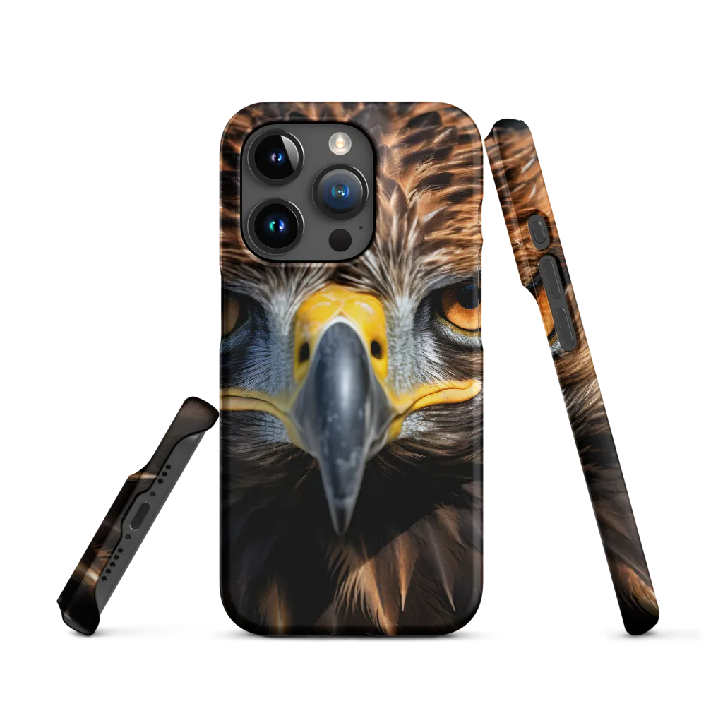The Intensity of the Eagle | Phone Case |  15 Pro | Snap Case | Matte